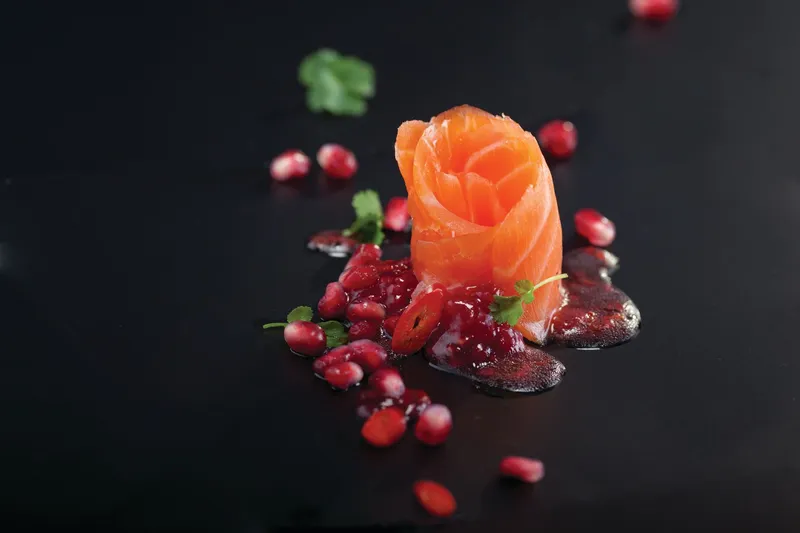 Salmón ahumado de Noruega